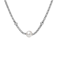 Collana Miluna Donna Miss Italia in Argento Perla PCL5797 - PCL5797